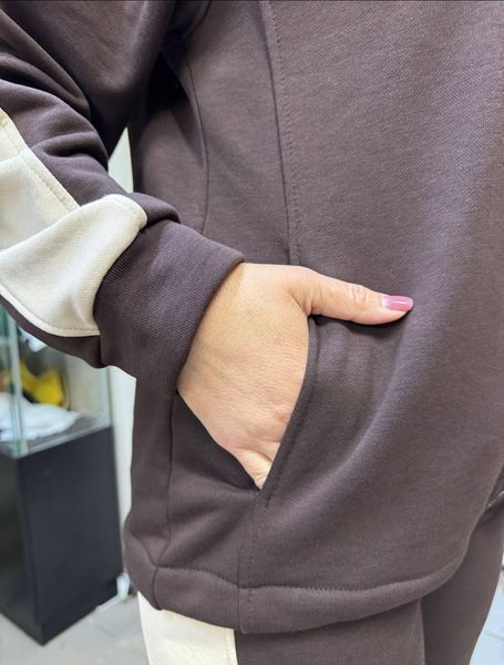 Жіночий костюм з вставками (тринитка) від&nbsp;XS/S до 5XL/6XL 064 фото