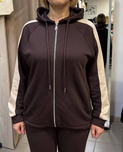 Жіночий костюм з вставками (тринитка) від&nbsp;XS/S до 5XL/6XL 064 фото