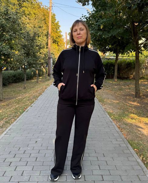 Жіноча кофта &laquo;Джулія&raquo; з лампасами (тринитка) від XS/S до 7XL/8XL 073 фото