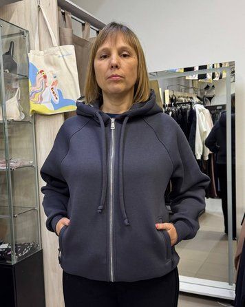 Жіноча кофта &laquo;Джулія&raquo; (тринитка з начісом) від XS/S до 5XL/6XL 091 фото