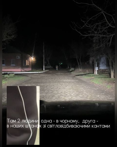 Теплі жіночі штани джогери на манжетах зі світловідбиваючими лампасами з тринитки з начісом XXS 1_0560 фото