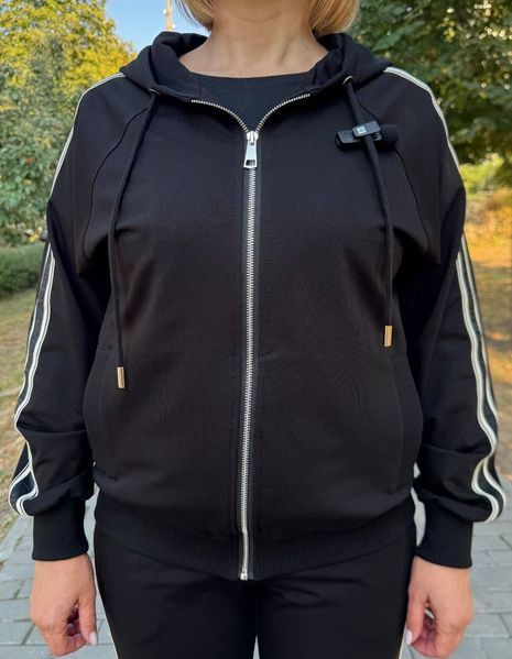Жіноча кофта з лампасами (двонитка) від XS/S до 7XL/8XL 120 фото